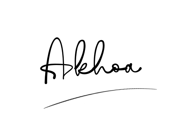 Chữ ký tên Anh Khoa