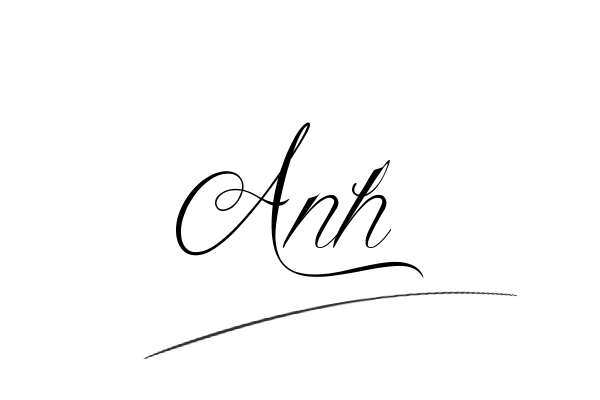 Chữ ký tên Anh, Ánh