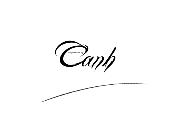 Chữ ký tên Cảnh