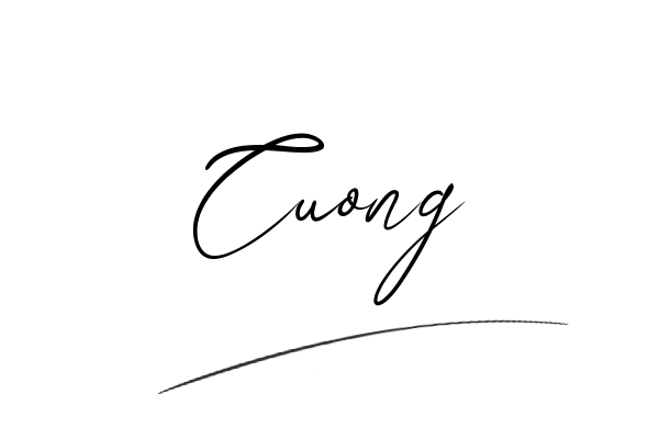 Chữ ký tên Cường, Cương