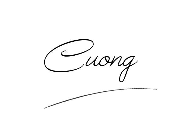 Chữ ký tên Cường, Cương