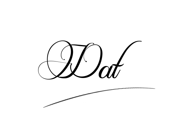 Chữ ký tên Đạt 