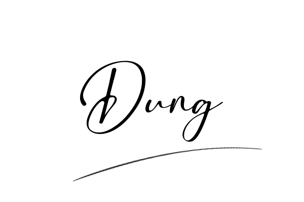 Chữ ký tên Dũng, Dung