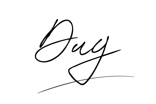 Chữ ký tên Duy