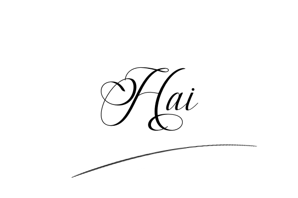 Chữ ký tên Hải