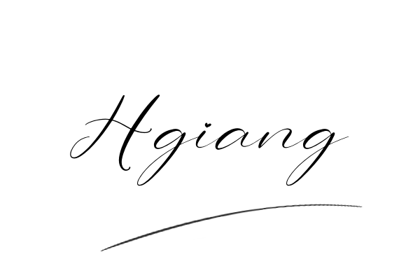 Chữ ký tên Hương Giang