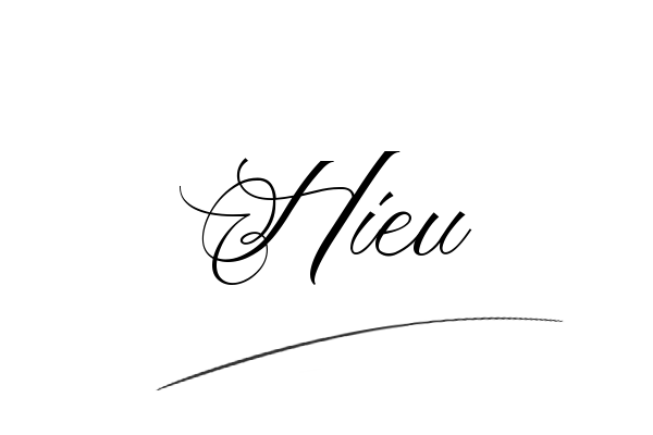 Chữ ký tên Hiếu