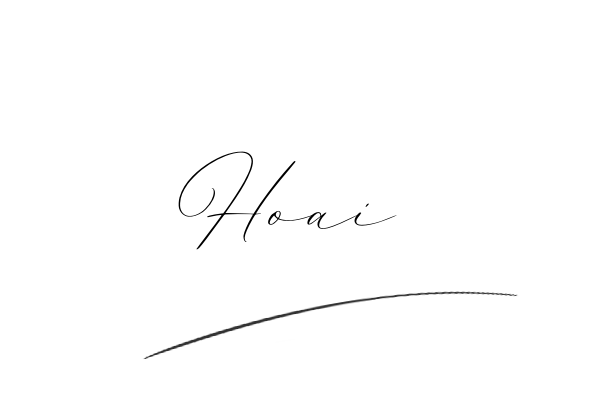 Chữ ký tên Hoài 
