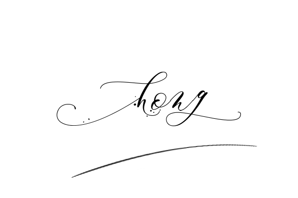 Chữ ký tên Hồng