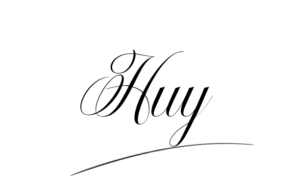 Chữ ký tên Huy