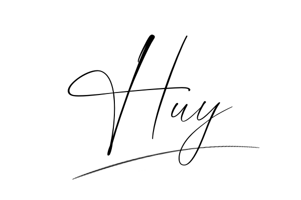 Chữ ký tên Huy