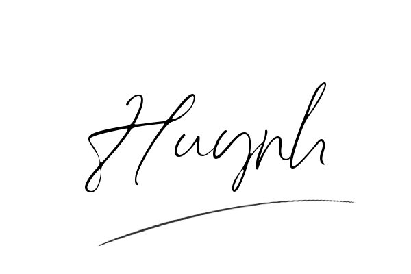 Chữ ký tên Huỳnh