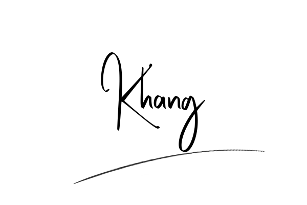 Chữ ký tên Khang