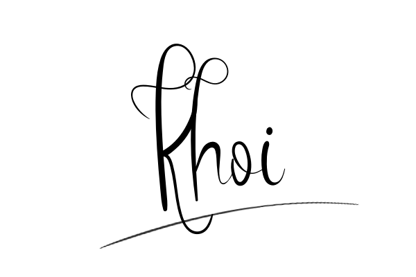 Chữ ký tên Khôi