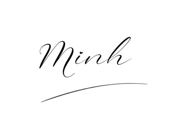 Chữ ký tên Minh