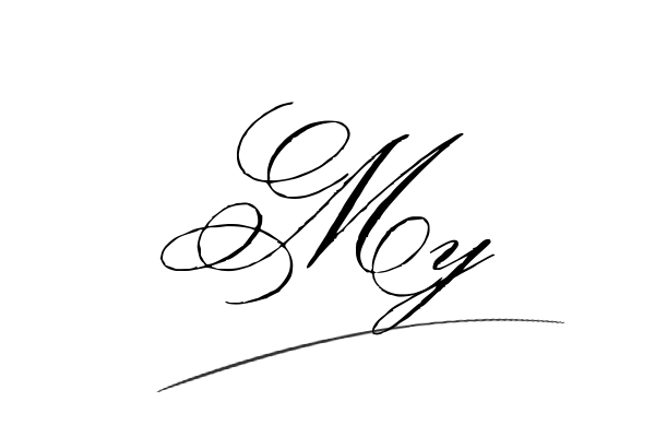 Chữ ký tên My, Mỹ