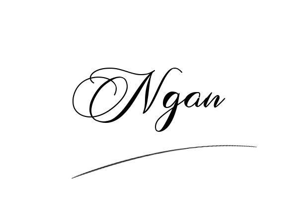 Chữ ký tên Ngân
