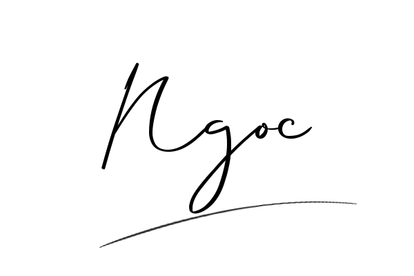 Chữ ký tên Ngọc