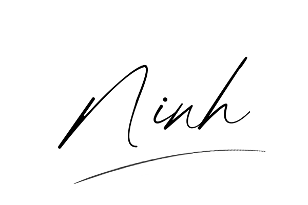 Chữ ký tên Ninh