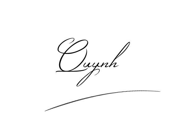 Chữ ký tên Quỳnh