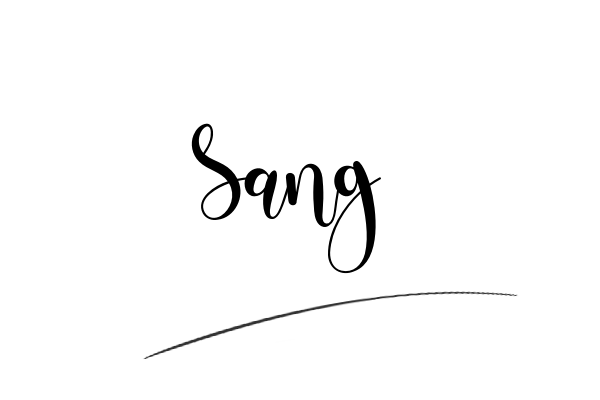 Chữ ký tên Sang, Sáng