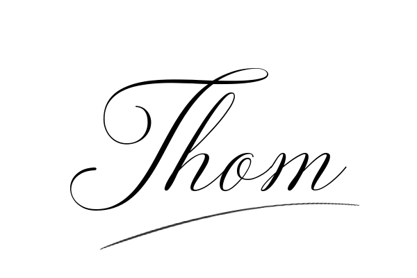 Chữ ký tên Thơm