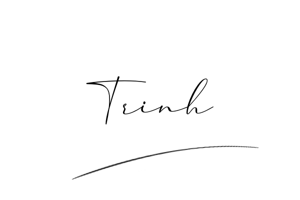Chữ ký tên Trinh, Trình