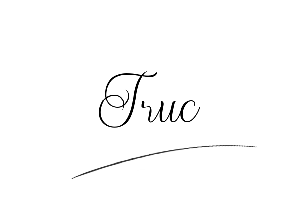 Chữ ký tên Trúc, Trực