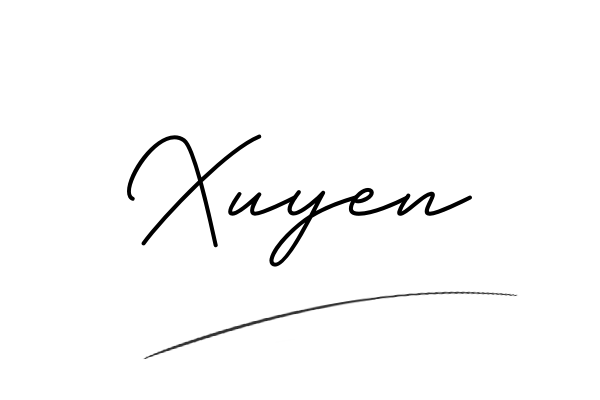 Chữ ký tên Xuyến, Xuyên