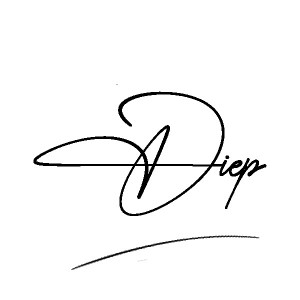 Chữ ký tên Điệp, Diệp
