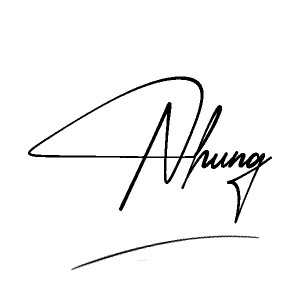 Chữ ký tên Nhung