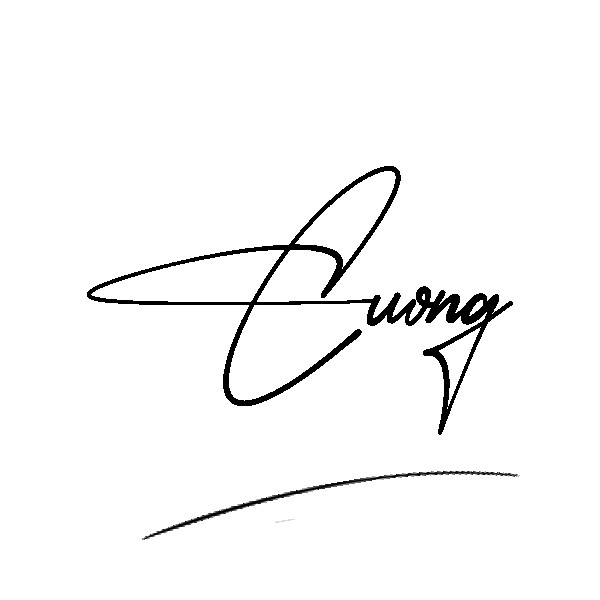 Chữ ký tên Cường, Cương