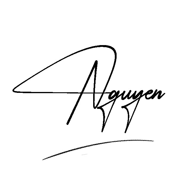 Chữ ký tên Nguyên, Nguyễn