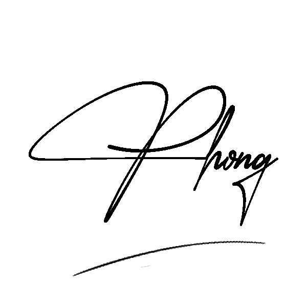 Chữ ký tên Phong